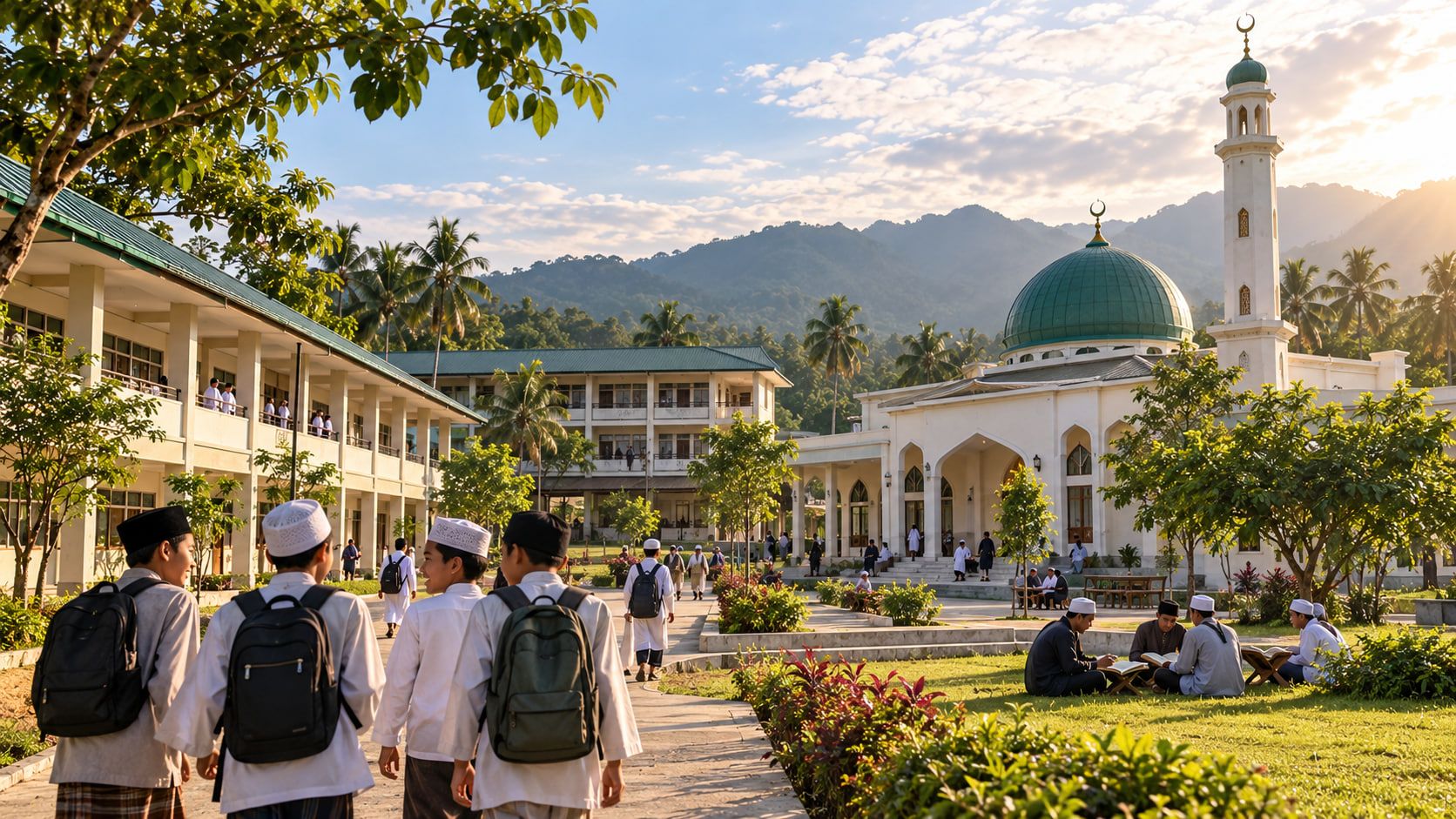 Build Schools, Dormitories, and Mosques for a Brighter Future