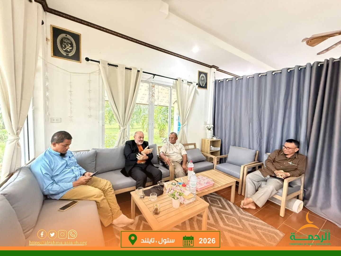 Sheikh Dr. Khaled Odeh Visits Islamic Institutions in Satun, Southern Thailand to Strengthen Cooperation